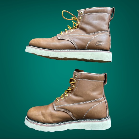 Skechers Shoes Skechers Work Pettus Lebaum Utility Work Boot Red